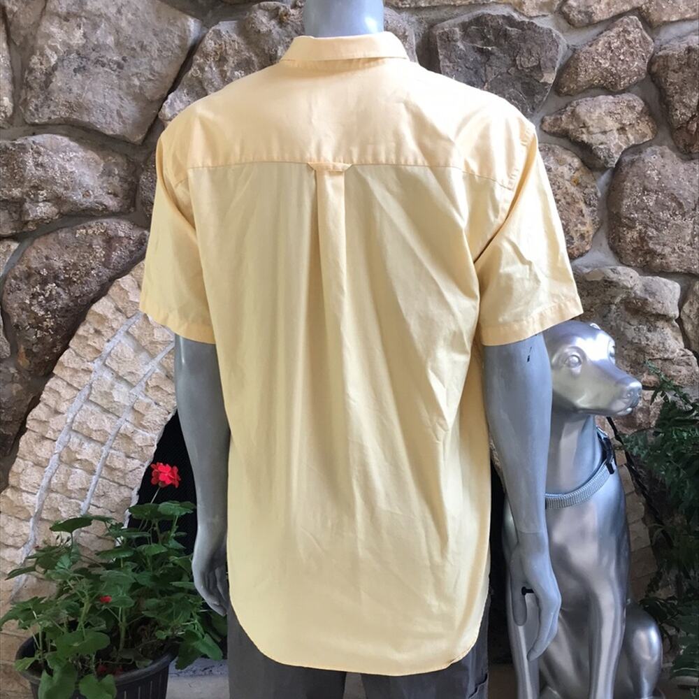 Pendleton Cotton Yellow Button Down Short Sleeve … - image 4